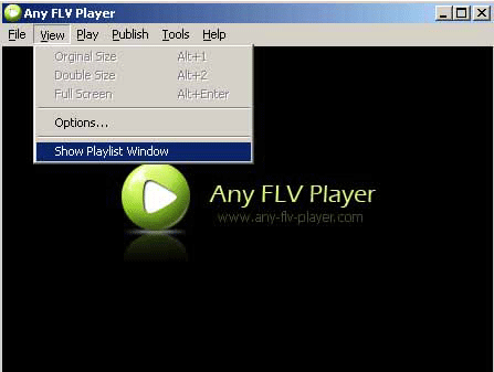 Show Playlist Window