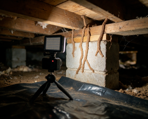 termite-inspection-video-camera-crawlspace-mud-tubes